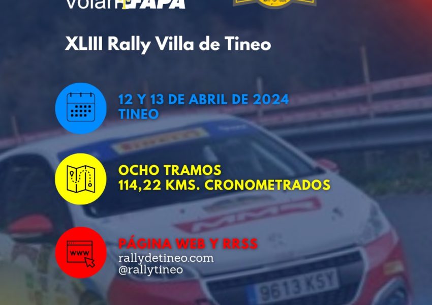 Avance XLIII Rally Villa de Tineo